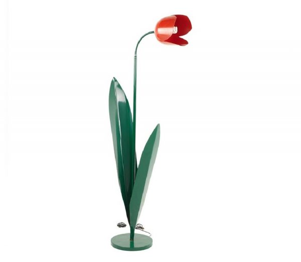 Peter Bliss Pop Art Postmodern Tulip Floor Lamp